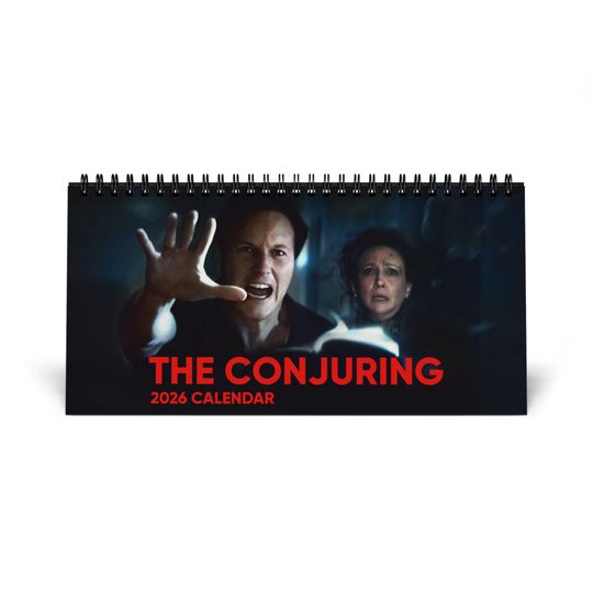 The Conjuring Desktop Calendar (2026 grid)
