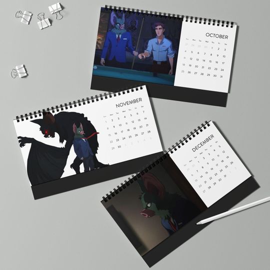Sonar Dispatch Game Desktop Calendar, Dispatch Sonar Calendar, Dispatch Fan Gift