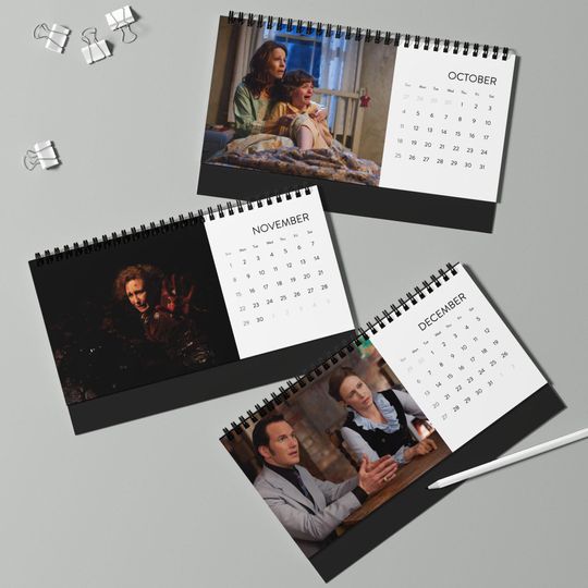 The Conjuring Desktop Calendar (2026 grid)