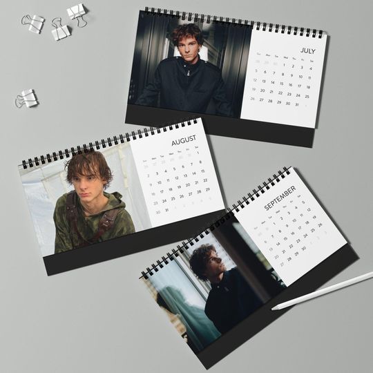 Mason Thames Desktop Calendar (2026 grid)