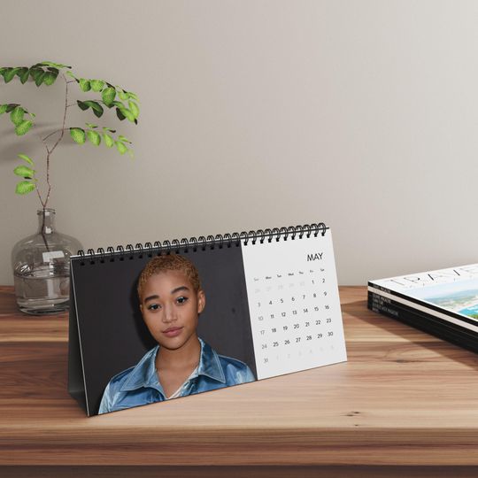 Amandla Stenberg Desktop Calendar (2026 grid), Amandla Stenberg Calendar, Amandla Stenberg Fan gifts
