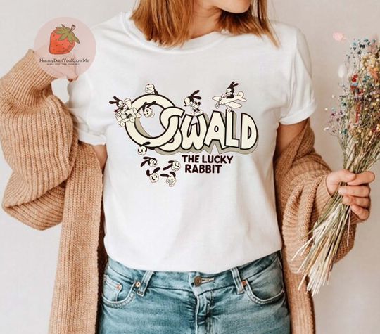 Disney Oswald the Lucky Rabbit Shirt, Disney Rabbit 2023 shirt, Disney Oswald Shirt
