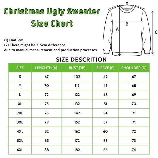 Snowman Reindeer Christmas Sweater, Gingerbread Ugly Xmas Jumper, Cozy Winter Holiday Pullover