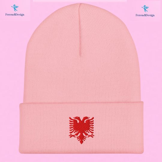 Double-headed Eagle Cuffed Beanie