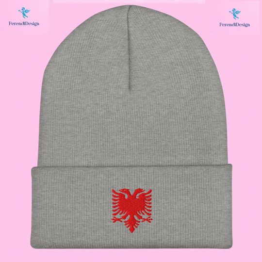 Double-headed Eagle Cuffed Beanie