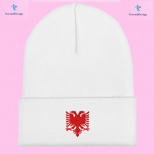 Double-headed Eagle Cuffed Beanie