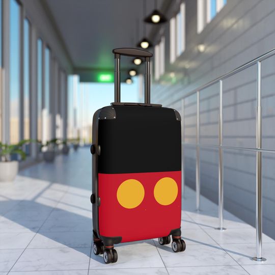 Disney Mickey Mouse Pants Hardside Lightweight Luggage