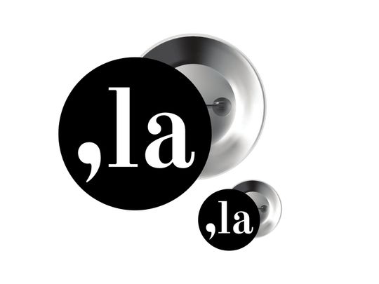 Comma La | ,La Button | Kamala Harris 2024 Button | Comma La Button