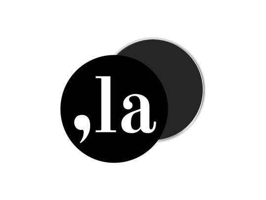 Comma La | ,La Button | Kamala Harris 2024 Button | Comma La Button