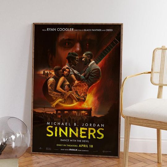 Sinners Movie Poster,Wall Art ,Art Home decoration Poster,Gifts High Quality