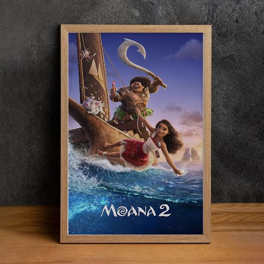 Disney Moana 2 2024 Movie Poster