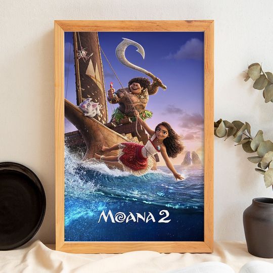 Disney Moana 2 2024 Movie Poster