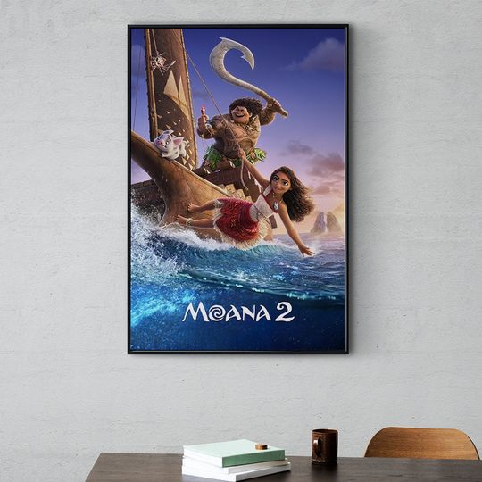 Disney Moana 2 2024 Movie Poster