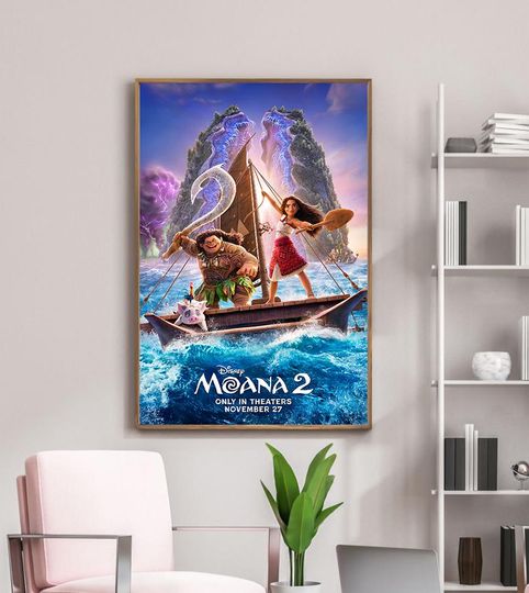 Disney Moana 2 2024 Movie Poster