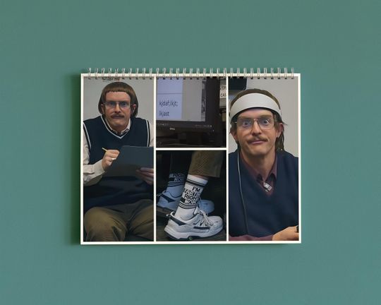Do It Lady 2026 Wall Calendar, Do It Lady Meme Calendar, Funny Character Comedy Planner