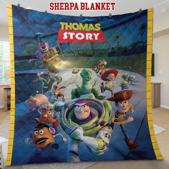 Personalized Toy Story Blanket