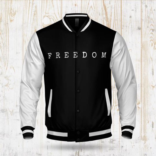 Patriot Charlie Kirk Varsity Jacket