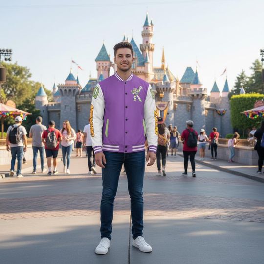 Personalized Buzz Lightyear Varsity Jacket: Toy Story Inspired Baseball Outfit