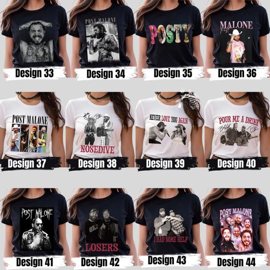 Vintage Post Malone Crop Top, Kids Post Malone Crop, Post Malone Tour, Big Ass Stadium Tour, Posty 2025 Tour Crop, Posty Tour Merch Crop Top