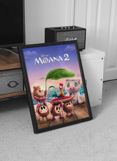 Disney Moana 2 2024 Movie Poster