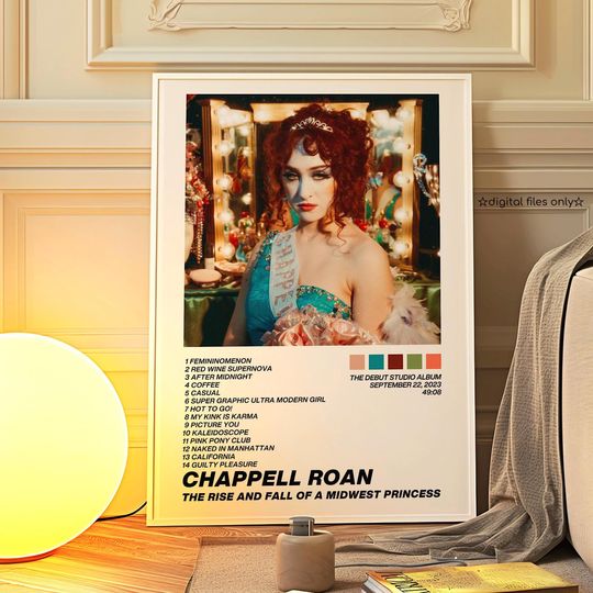 Chappell Roan Inspired The Rise and Fall of a Midwest Princess Poster