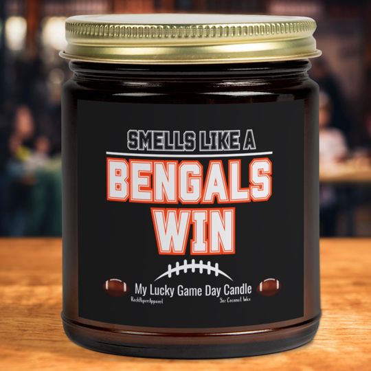 Cincinatti Lucky Game Day Scented Candles