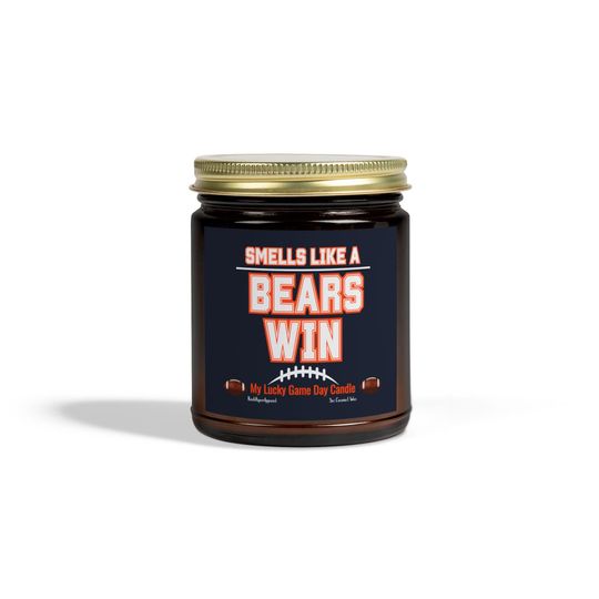 Bears Lucky Game Day Candles