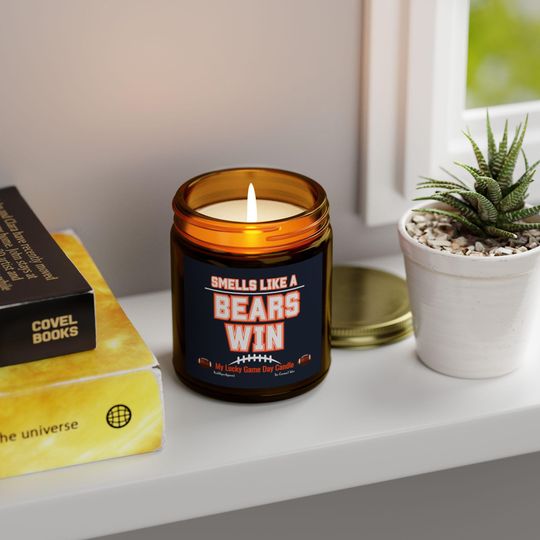 Bears Lucky Game Day Candles