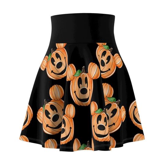 Halloween Pumpkin Heads Running Skirt - Oogie Boogie Bash