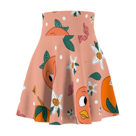Orange Bird Running Skirt
