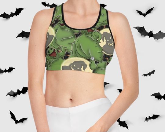 Oogie Boogie Disney Sports Bra
