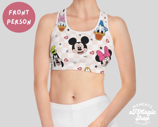 Mickey and Friends Disney Sports Bra