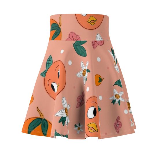 Orange Bird Running Skirt