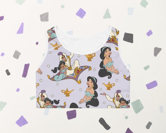 Jasmine Disney Sports Bra
