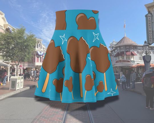 Mouse Bar Running Skirt - Disney Bounding