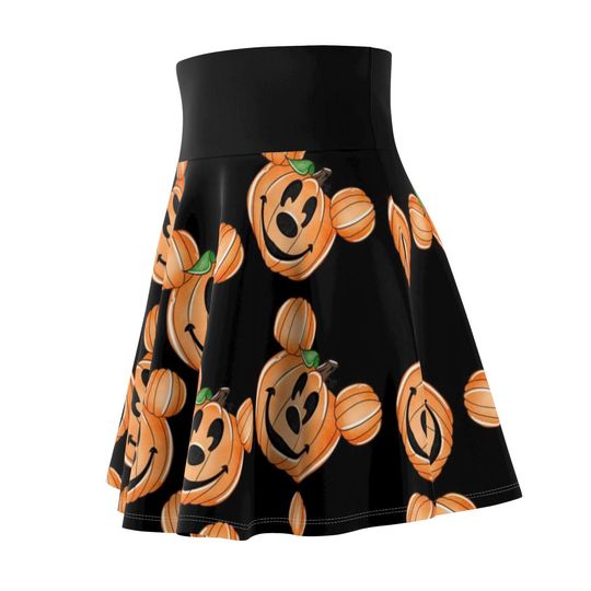 Halloween Pumpkin Heads Running Skirt - Oogie Boogie Bash