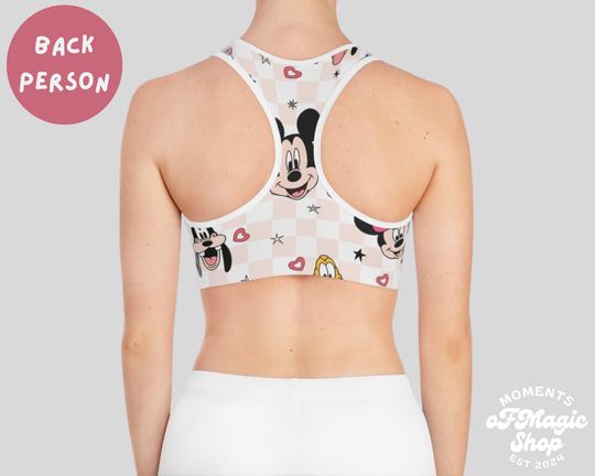 Mickey and Friends Disney Sports Bra