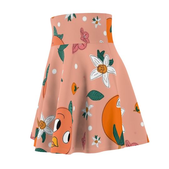 Orange Bird Running Skirt