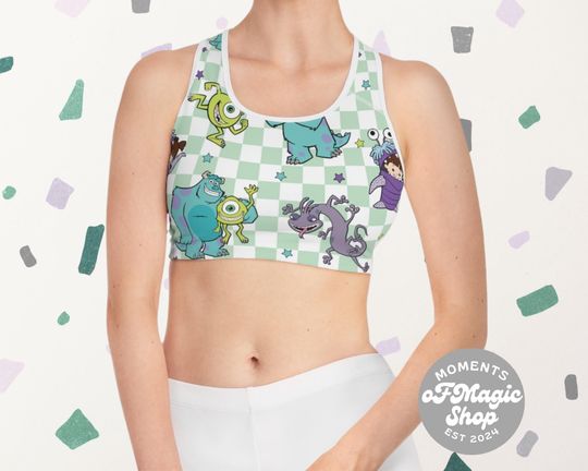 Monsters Inc. Sports Bra