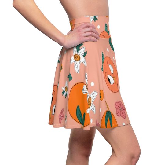 Orange Bird Running Skirt