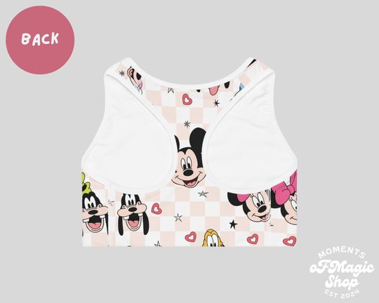 Mickey and Friends Disney Sports Bra