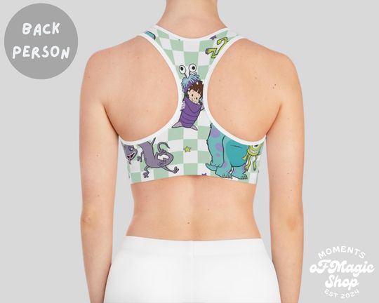 Monsters Inc. Sports Bra
