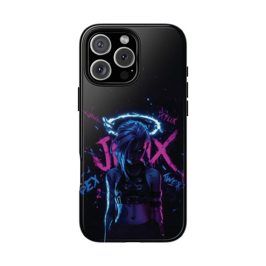 Arcane Jinx iPhone Case - Gaming Tough Protective Cover