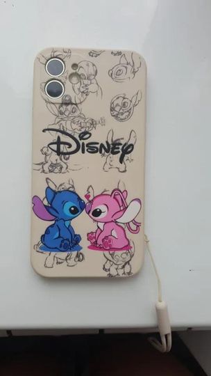 iPhone protective case with Stitch motifs - Stylish Disney cell phone case