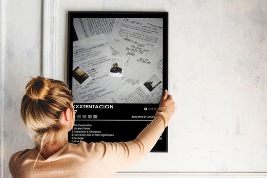 XXXTENTACION Poster Print | 17 Forever Poster | Music Poster | Album Cover Poster | Wall Decor | Music Gift | Room Decor