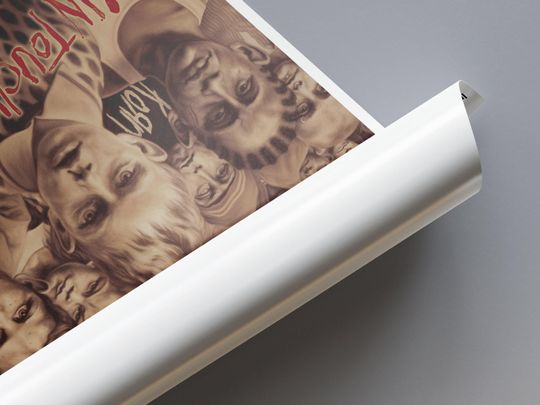 Korn Poster Untouchables Rock Music Wall Decor Vertical Poster