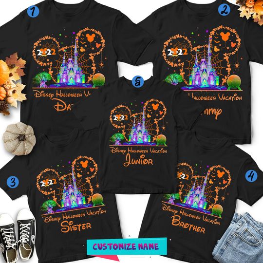 Personalized Disneyy Halloween Vacation 2022 Shirt