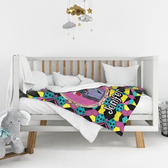Personalized Disney the Nightmare Before Christmas Blanket