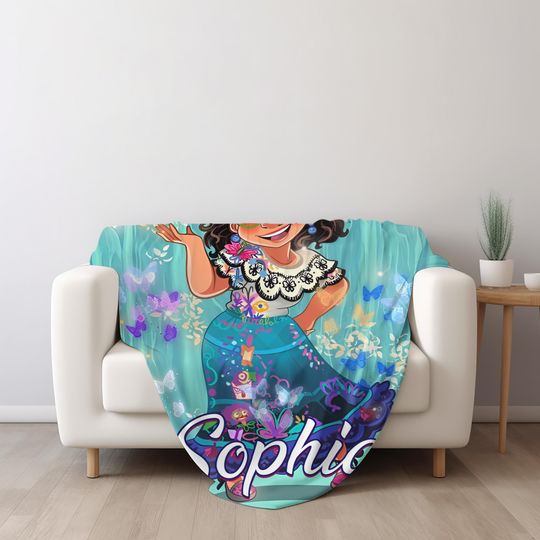 Personalized Name Encanto Blanket, Encanto Movie Blanket, Gift Ideas