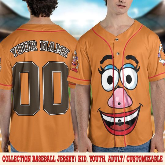 Custom Disney Baseball Jersey Shirt